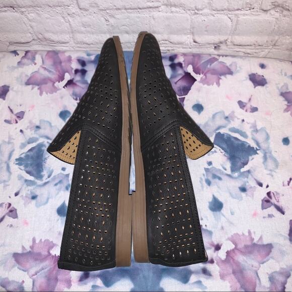 Franco Sarto Faryn Suede Black Loafer - Picture 5 of 9